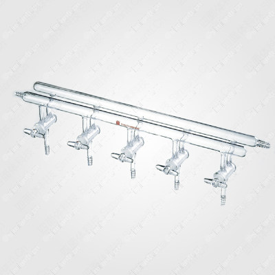 双排管真空气体分配器（实心节门塞）欣维尔m230004 四面体科技 实验室一站式服务平台 